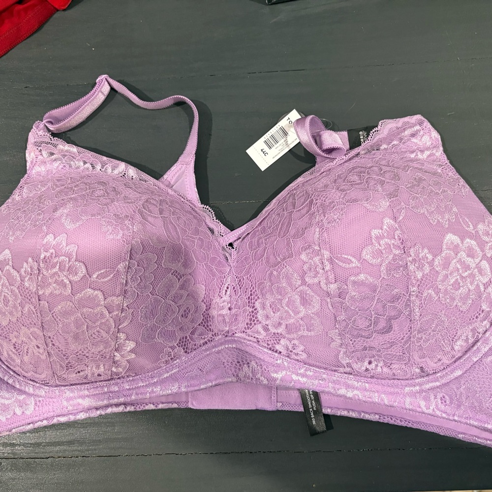 Torrid Purple Lace Bra Full Coverage Intimates